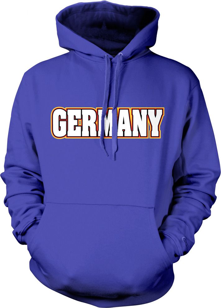 Germany Bold Country Colors German Pride Deutschland Hoodie Pullover
